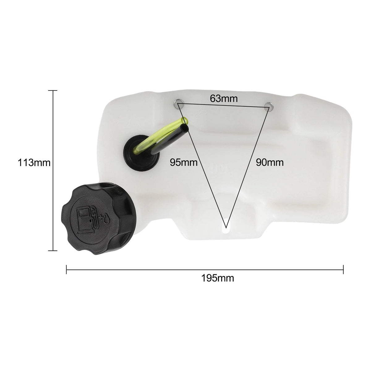 Fuel Tank for Lawn Care Equipment (1E34F)