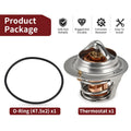 Thermostat & O-Ring for Honda Interceptor VFR700F VFR750F (1983–1986) 19300-ML7-003