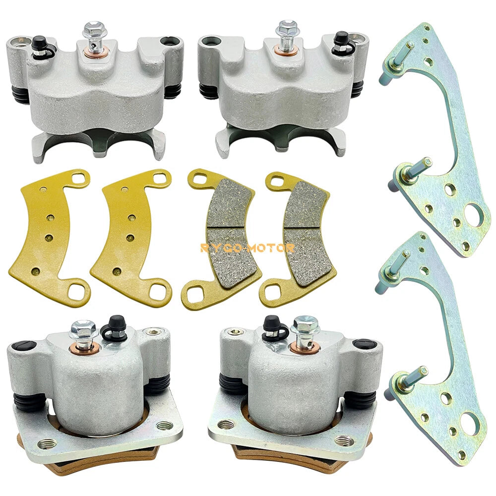 Set of 4 Brake Calipers W/Pads for Polaris RZR 900 RZR XP 900 (2011–2014)