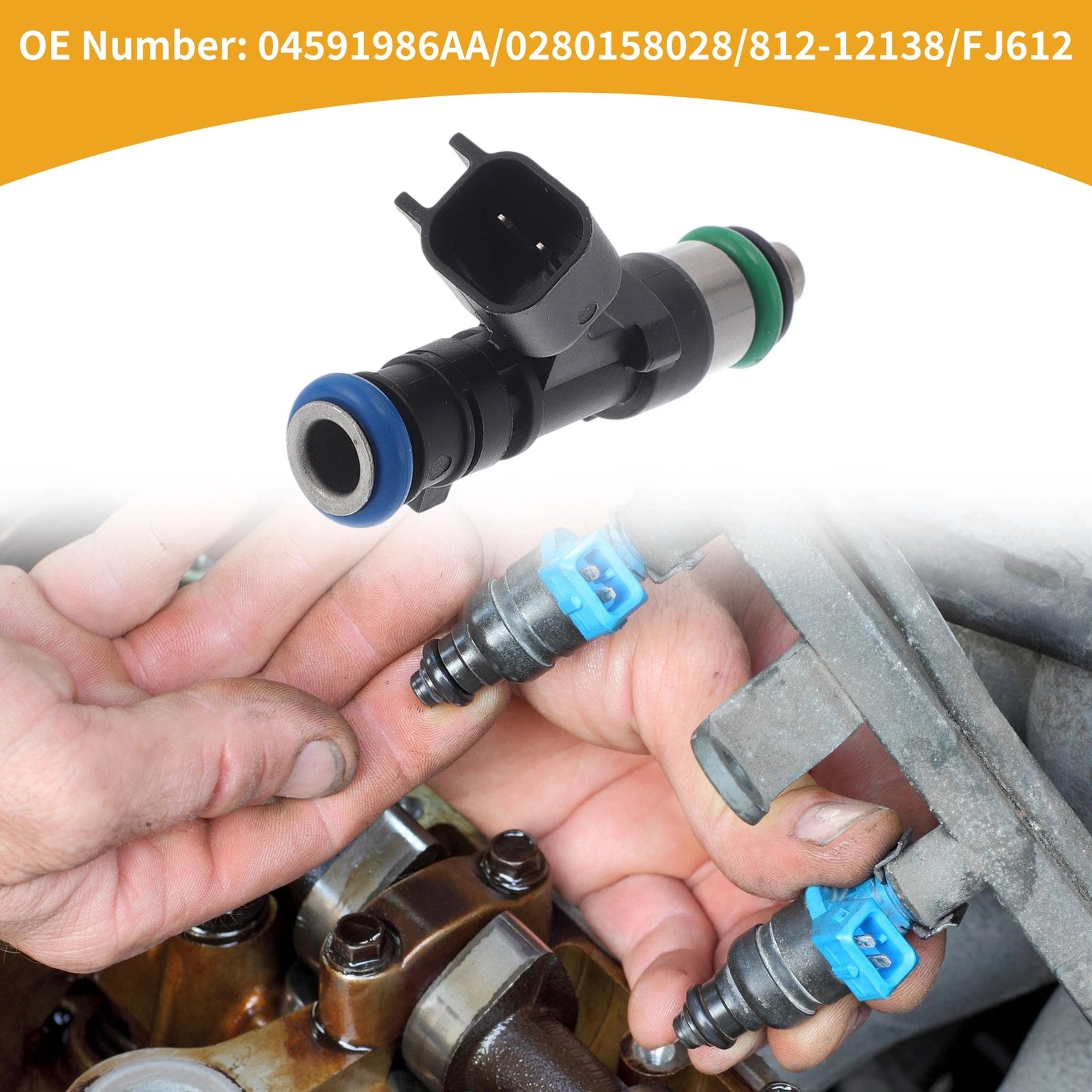 Fuel Injector Replacement for Dodge Avenger 2.7L 3.5L (2008–2010)