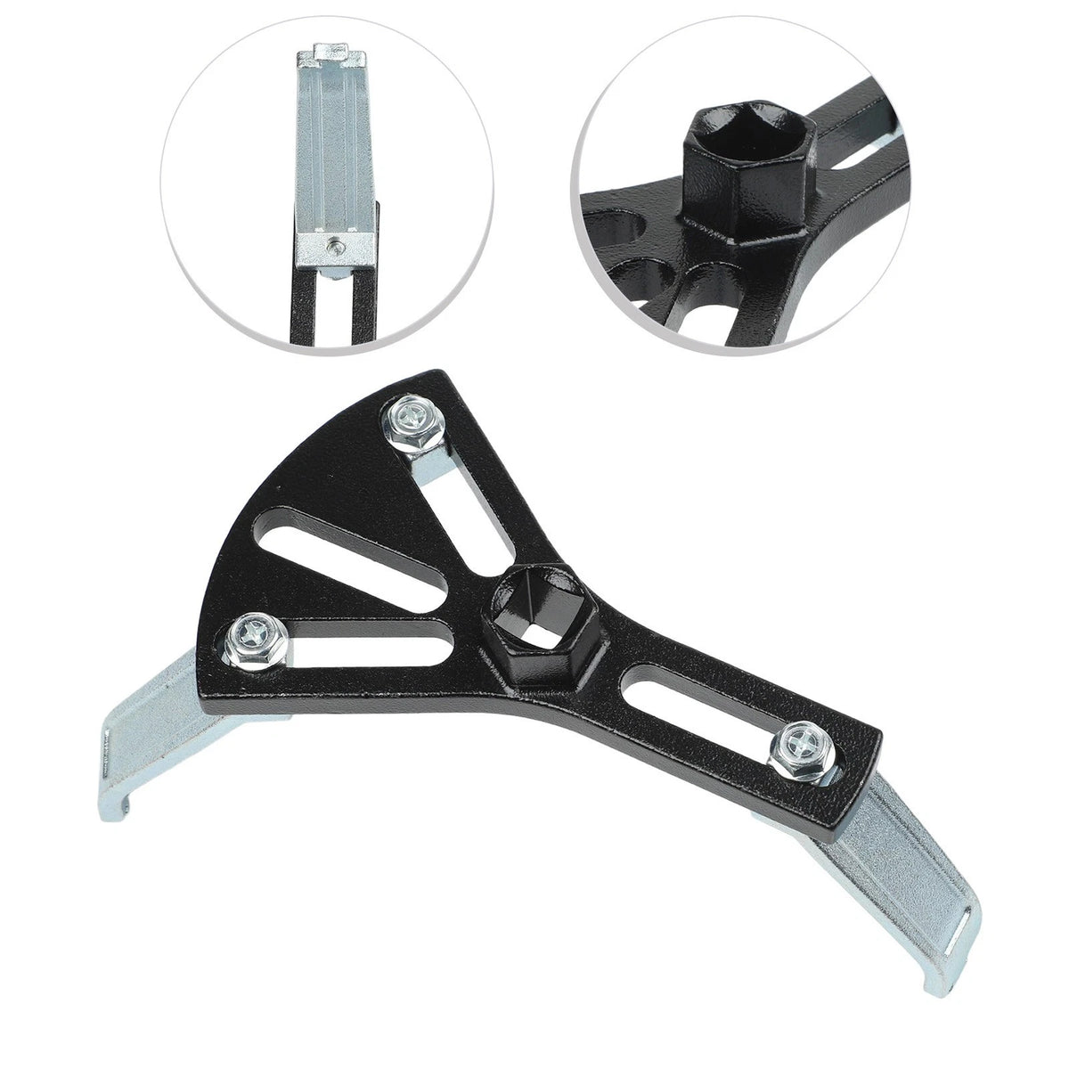 Three Jaw Fuel Tank Cover Removal Tool for