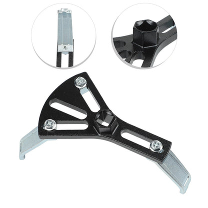 Three Jaw Fuel Tank Cover Removal Tool for