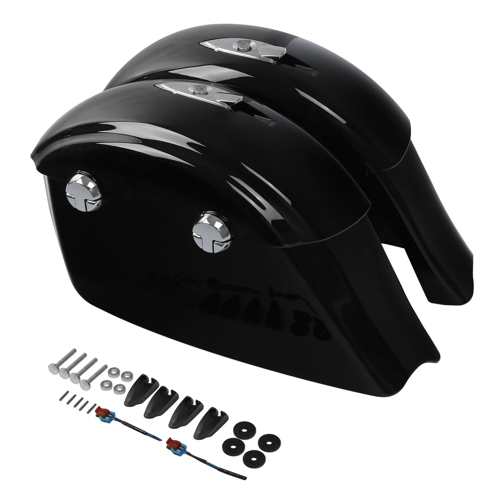 Hard Saddle Bag & Electronic Latch for Indian Chieftain Springfield (2014–2018)