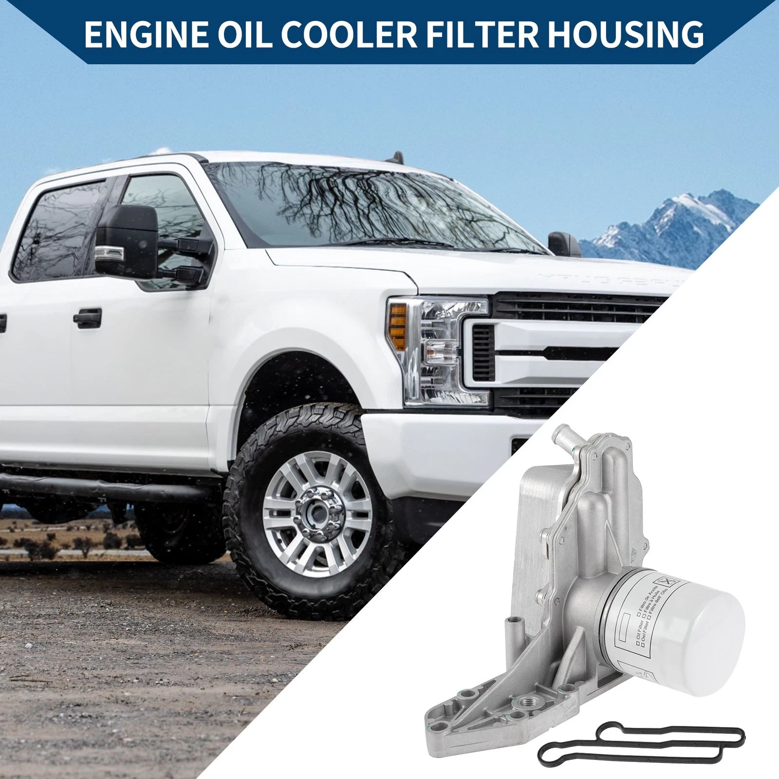 Oil Filter Housing for Ford Transit 2006–2014 Replacement OEM Style