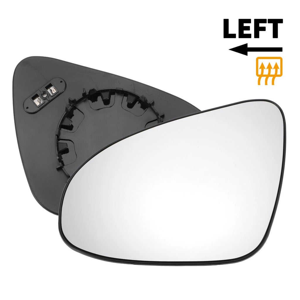 Left Side Mirror Glass with Heated Back for Toyota C-HR (2016–2023)