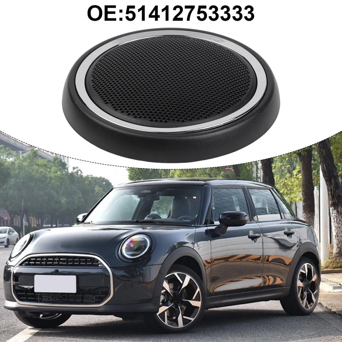 ABS Speaker Grille for MINI R55 (2007–2013)