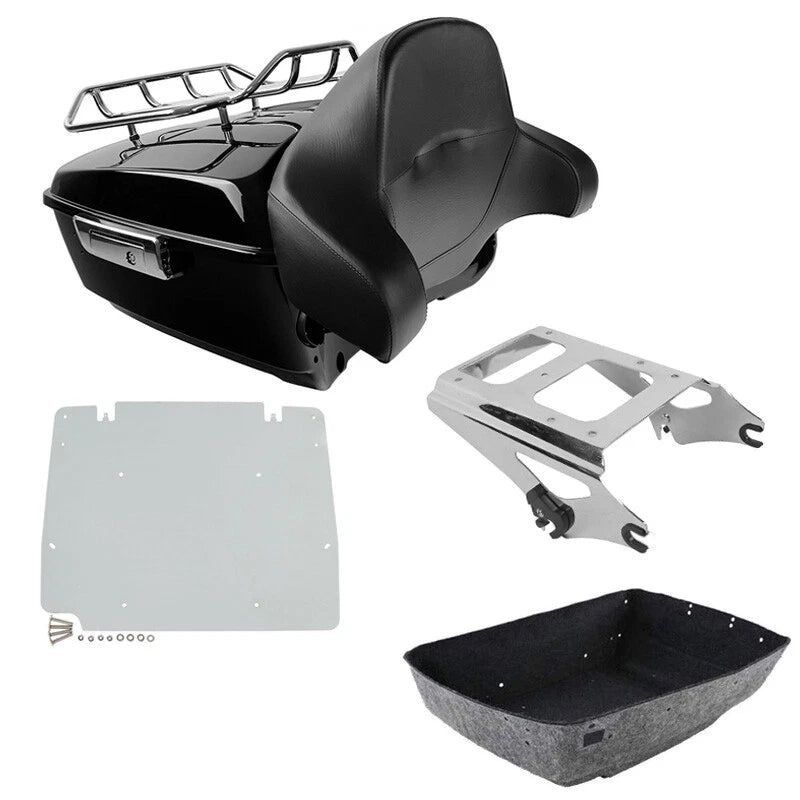 Trunk Pad Mount Rack Plate for Harley Touring FLHT (2009–2013)