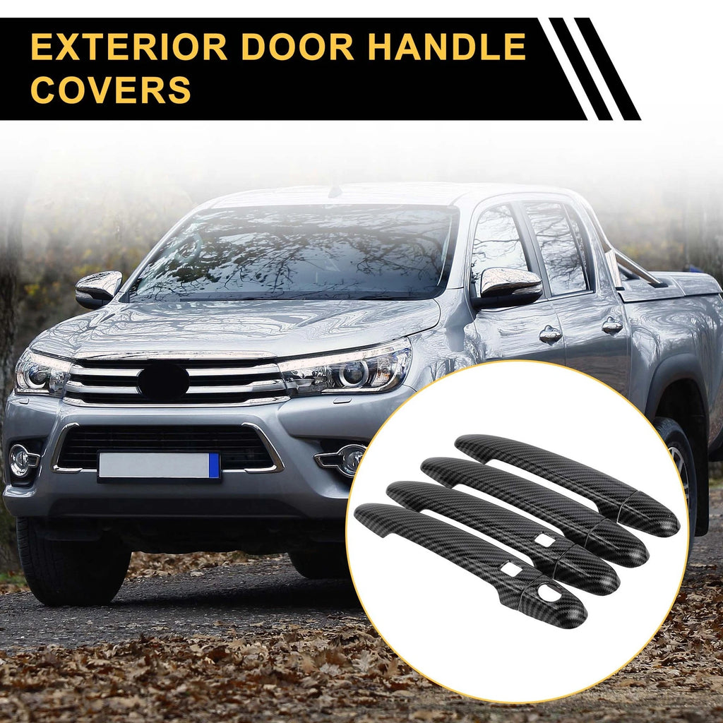 Exterior Door Handle Covers Front Rear 4PCS for Toyota 4Runner (2003–2010)