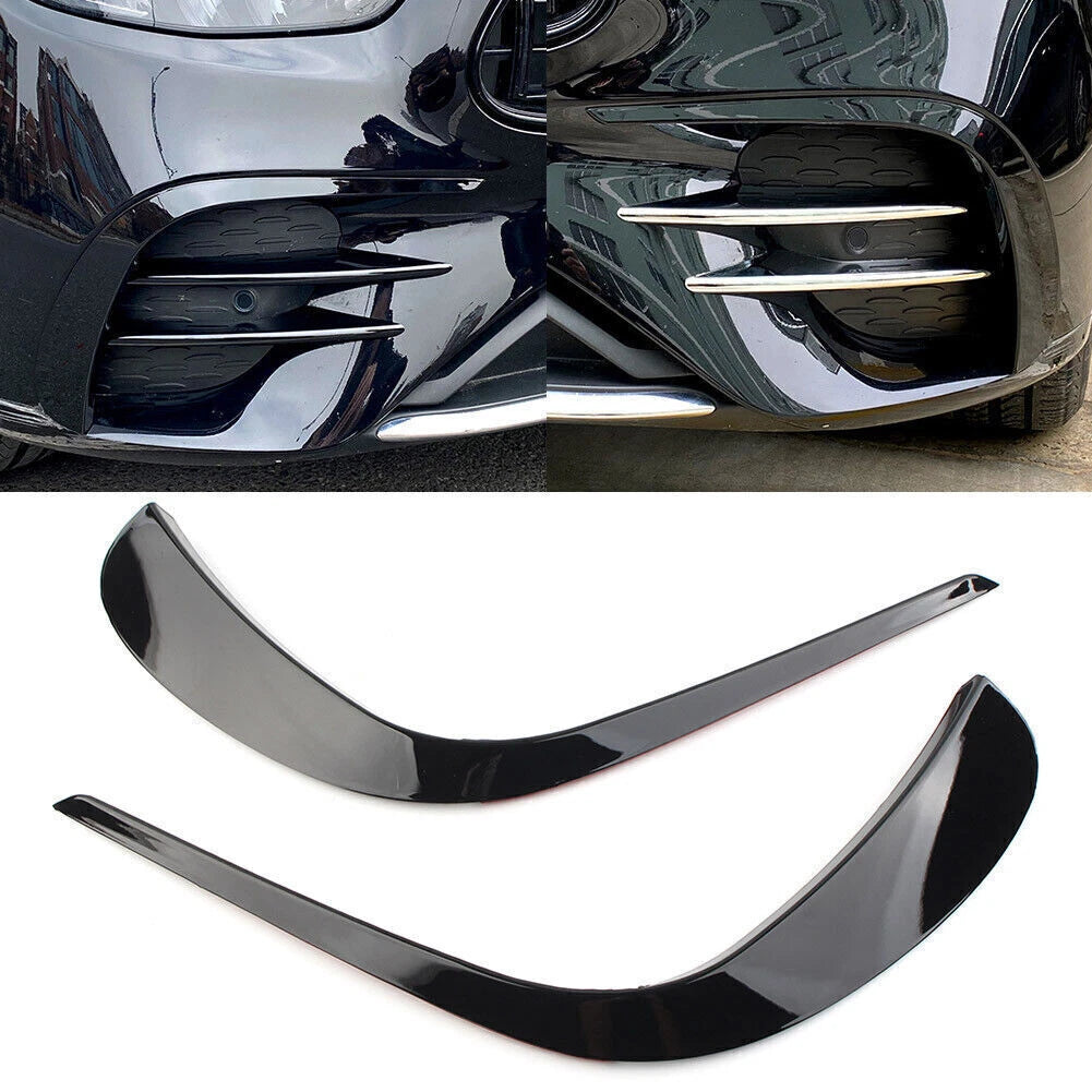 Front Bumper Lip Splitter Spoiler for Mercedes Benz E Class W213 (2017–2023)