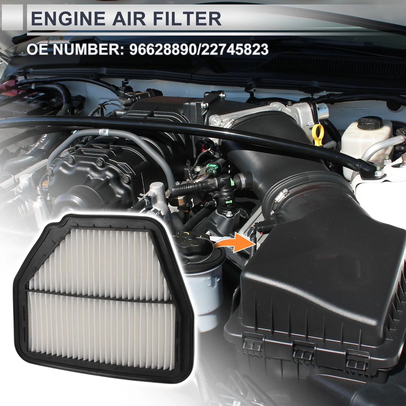 Engine Air Filter Replacement for Chevrolet Captiva (2006–2018)
