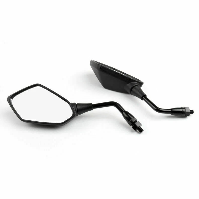 10mm Pair Rearview Mirrors for Kawasaki ZR-7 ZRX1200 Zephyr 1100/750 (2001–2008)