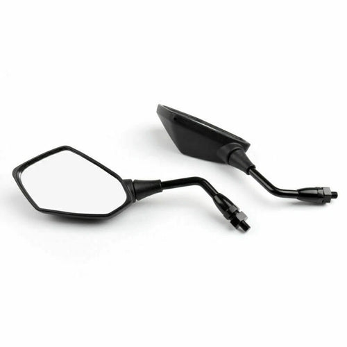 10mm Pair Rearview Mirrors for Kawasaki ZR-7 ZRX1200 Zephyr 1100/750 (2001–2008)