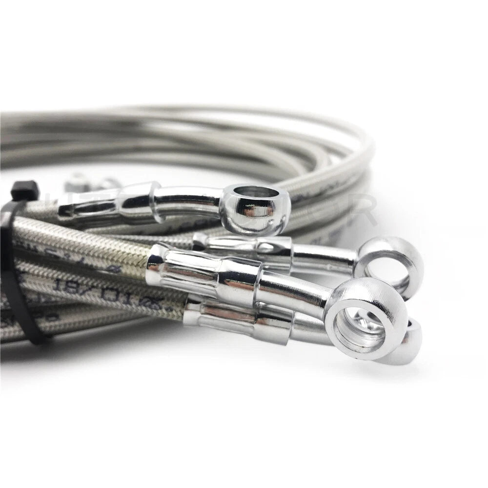 Stainless Ape Cable Kit for Harley Touring ABS Models (2014–2020)