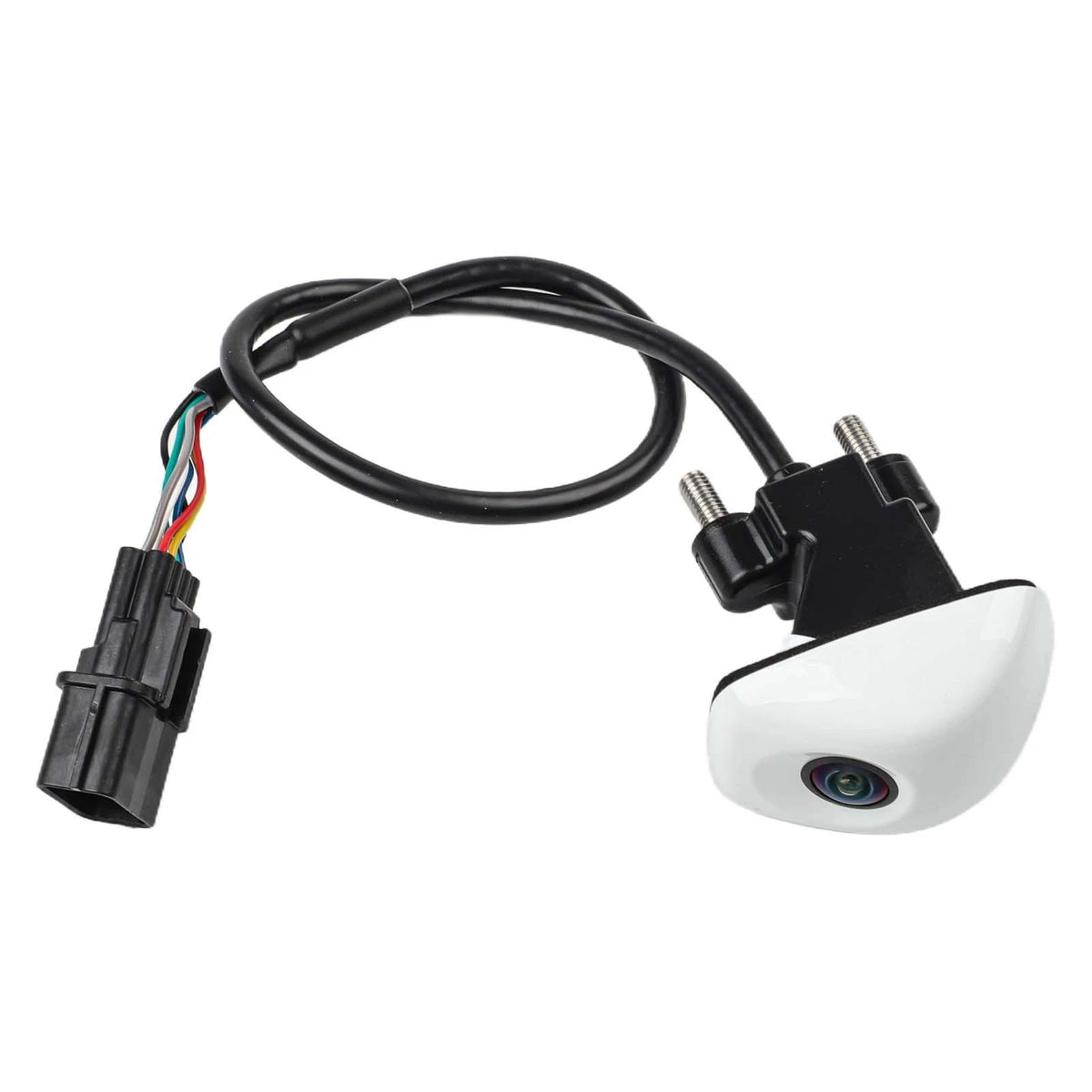 White Rear View Backup Camera for Hyundai i20 (2010–2020)