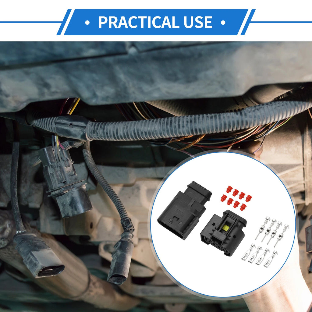 Ignition Coil Connector Plug 4 Pin Replacement for Mercedes-Benz BMW (1 Set)