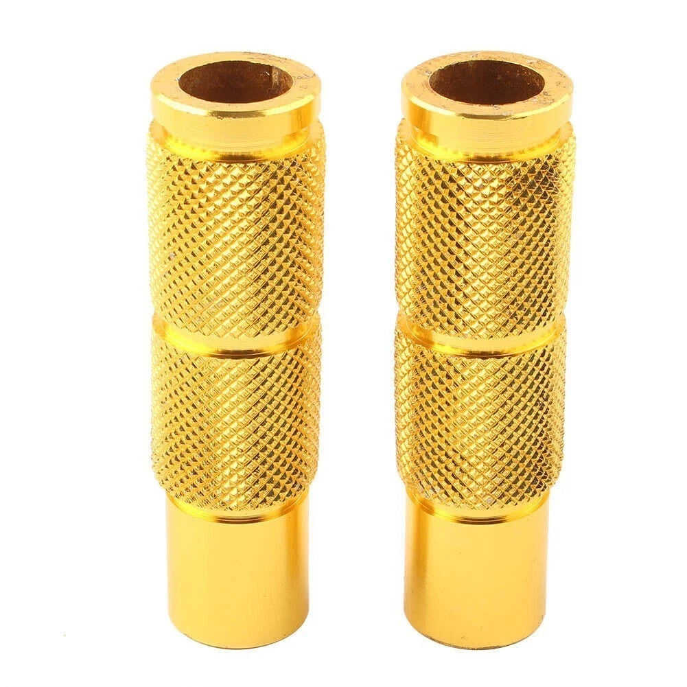 Rear Set Footpegs for Universal Motorcycle (Universal) - Yellow