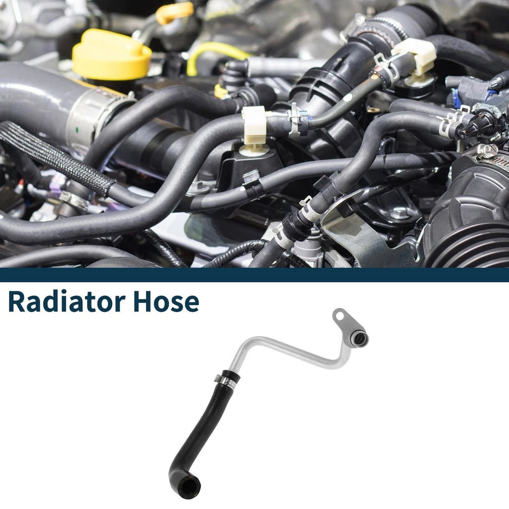 Radiator Hose Replacement for BMW X5 2011–2013 Metal Black