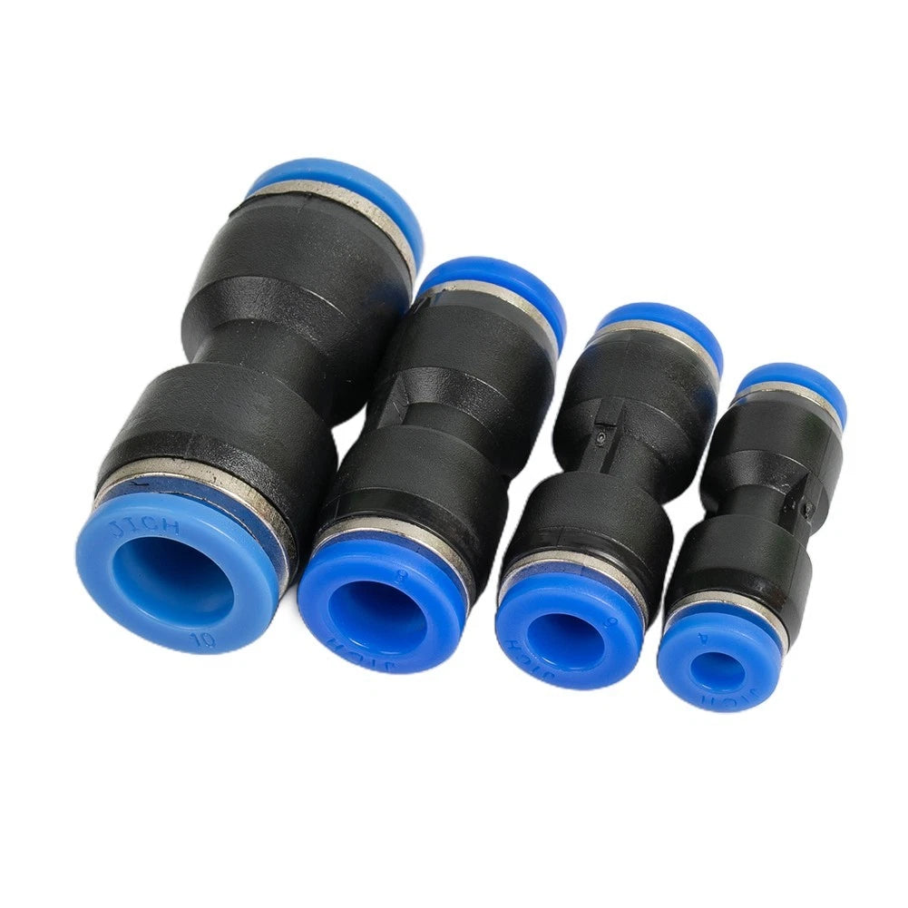 40-Piece Straight Push Air Line Fittings for Various Applications
