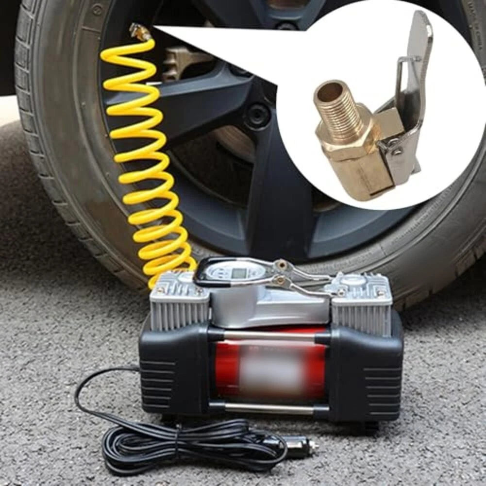 3X Tire Valve Extension Adaptor Kit for Car and Bike Use