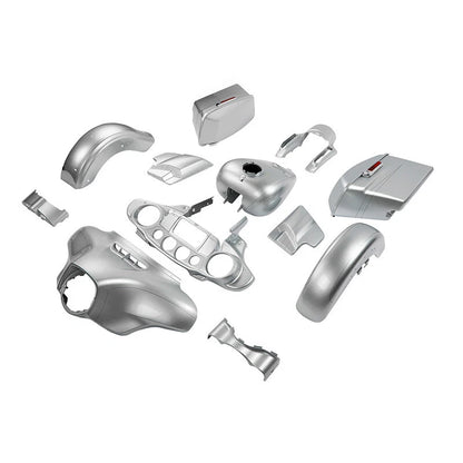 Fairings Bodywork for Harley Street Glide (2014–2024) Brilliant Silver Pearl