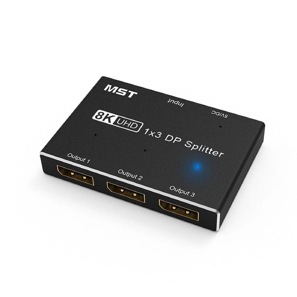 8K 1X3 DP Splitter Hub for iOS/Windows (Multi Monitor)