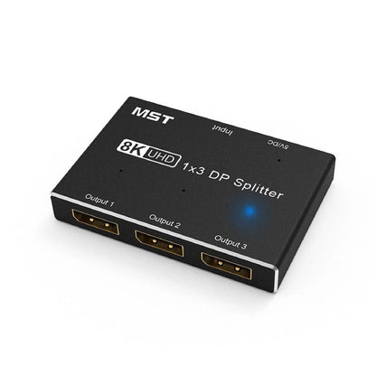 8K 1X3 DP Splitter Hub for iOS/Windows (Multi Monitor)
