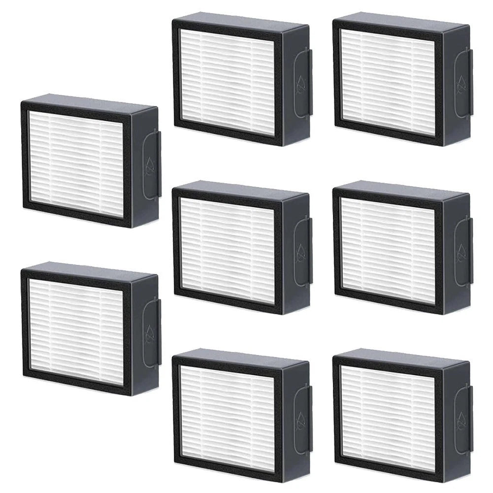 HEPA Filter Set of 8 for Roomba i7 i7+ i4 i4+ i6 i6+ i8 i8+ E5 E6 E7
