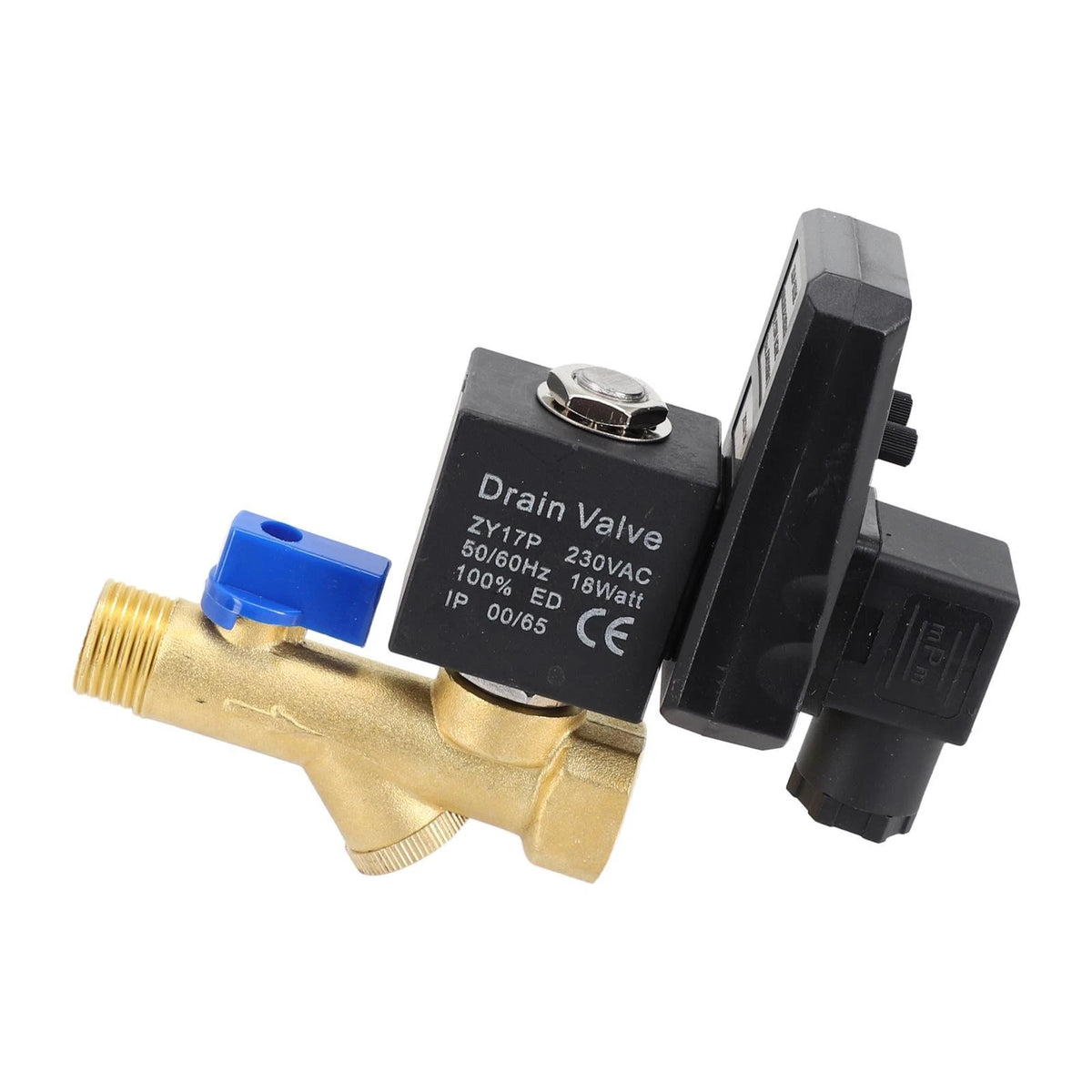 2 Way Automated Digital Drain Valve for AC220V (Compressed Air)
