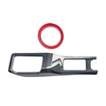 Carbon Fiber Look Gear Shift Panel Cover Trim for Jeep Wrangler JL JT (2018–2023)