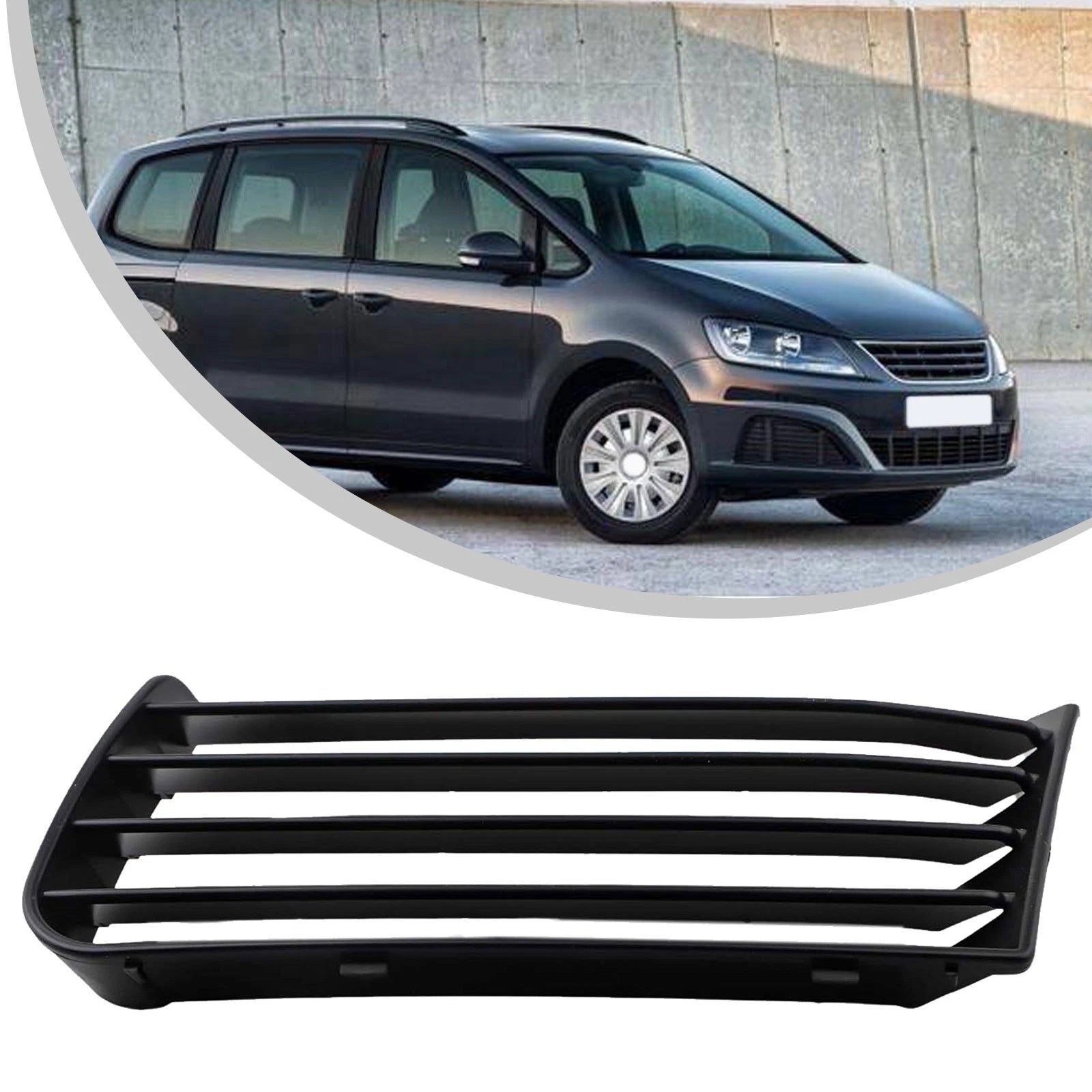 Grille Cover for Seat Alhambra (2001–2010) Left Front Side