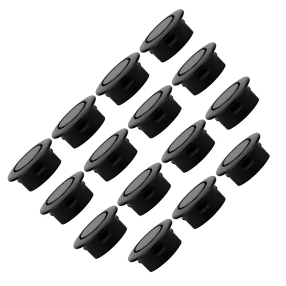 20 Pcs Rear Bumper Sensor Hole Covers for Various Car Models (Black)