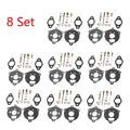 Set of 8 Carburetor Gasket Overhaul Kit for B&S 394693 291763 295938