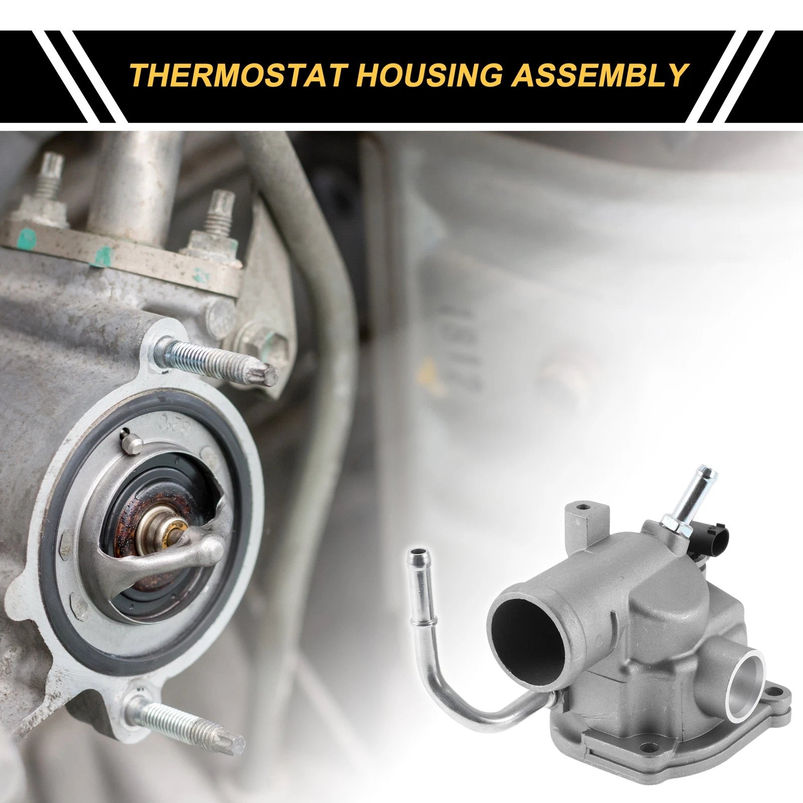 Engine Coolant Thermostat Housing Assembly for Mercedes-Benz G-Class W461 (2016–2019)