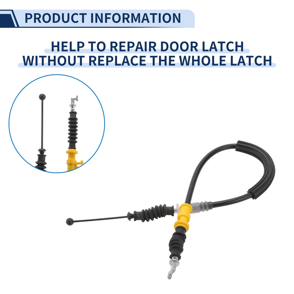 Door Latch Cable No. 4H0837099A for Audi A1 8X (2010–2018) Front Left