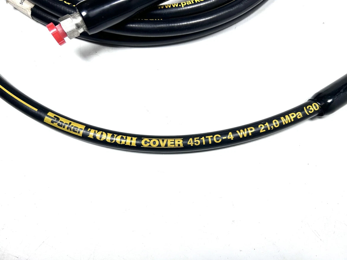 Hydraulic Tough Cover Pressure Hose 3000 PSI for Parker 451TC-4 (20FT)