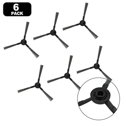 Set of 6 Side Brushes for Vozascly R10 Robot Vacuum Cleaner