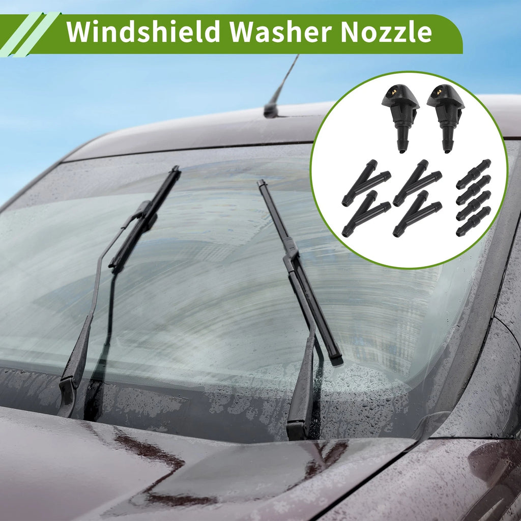Windshield Washer Nozzle With Hose Connector for Honda Accord (2008–2012)