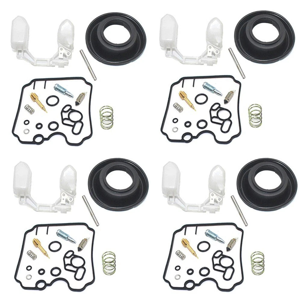Set of 4 Carburetor Rebuild Kits for TDM850 (1991–1993), FZR1000 (1989–1995), XTZ750 (1989–1993)