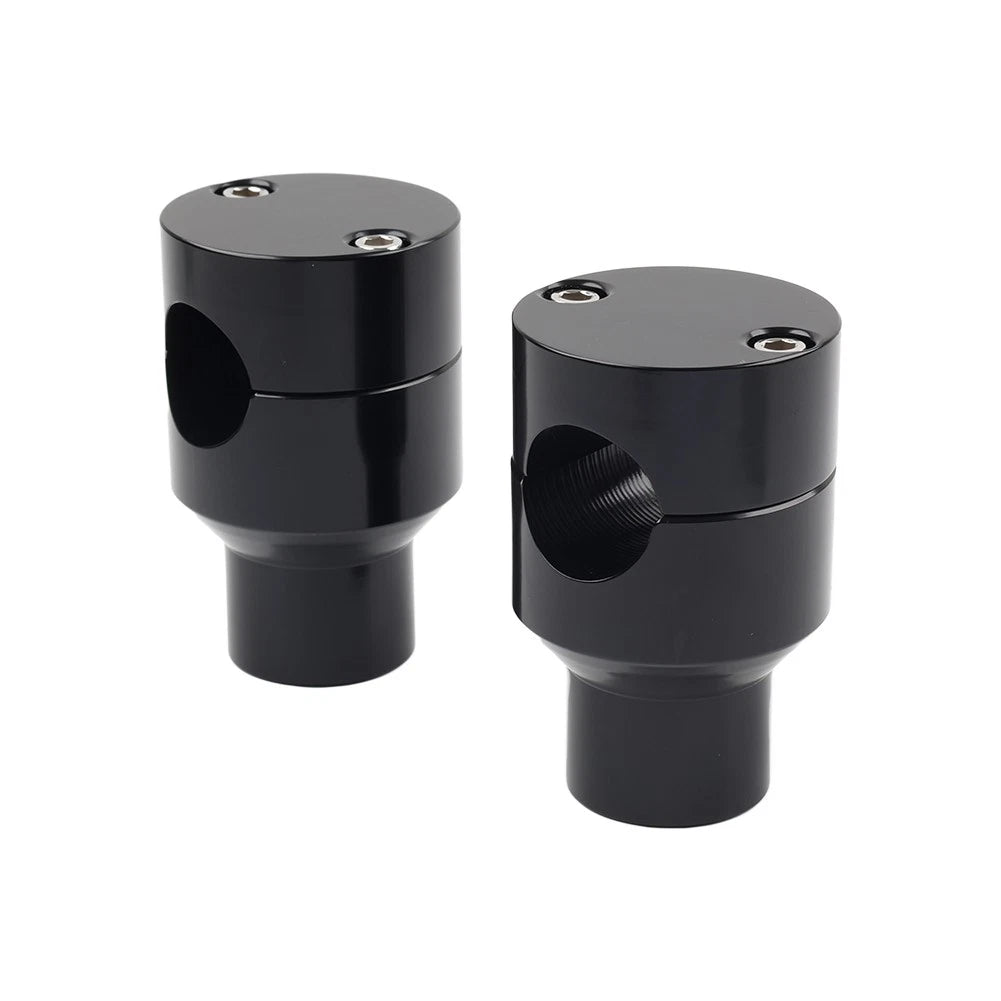 7/8" Handlebar Riser Clamp Mount Kit for Harley, Honda (Fits )