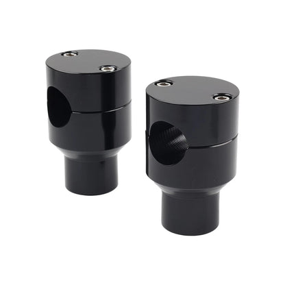 7/8" Handlebar Riser Clamp Mount Kit for Harley, Honda (Fits )
