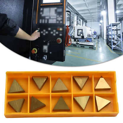 10X Carbide Insert Turning Tool Set for CNC Blade Precision Grinding