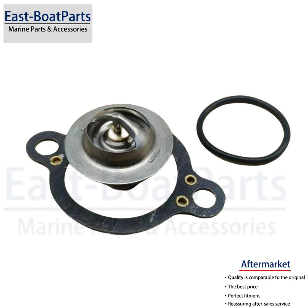 Thermostat Kit 150°F 66° for Volvo Penta 200 225 270 300 320 HP V6 V8 (–) 3587597