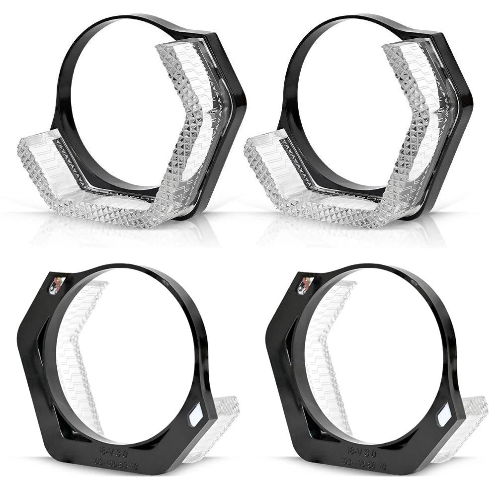 2Pcs RGB LED Angel Eyes for