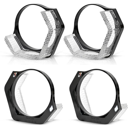 2Pcs RGB LED Angel Eyes for