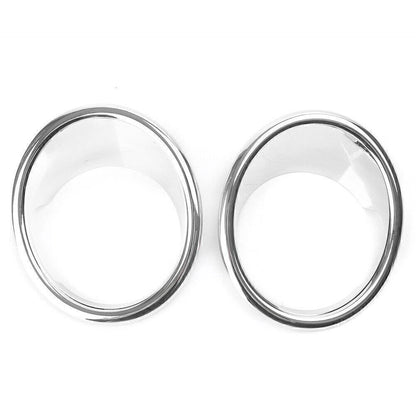 2X Chrome Front Fog Light Lamp Cover Trim for BMW X5 (2014–2018)