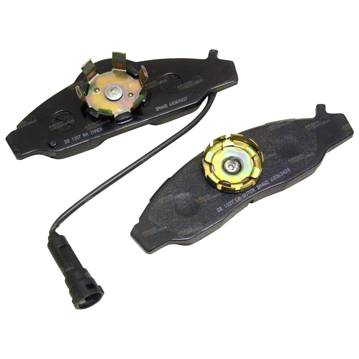 Set of 4 Bendix Front Disc Brake Pads for Daewoo Ssangyong Musso (1996–on)