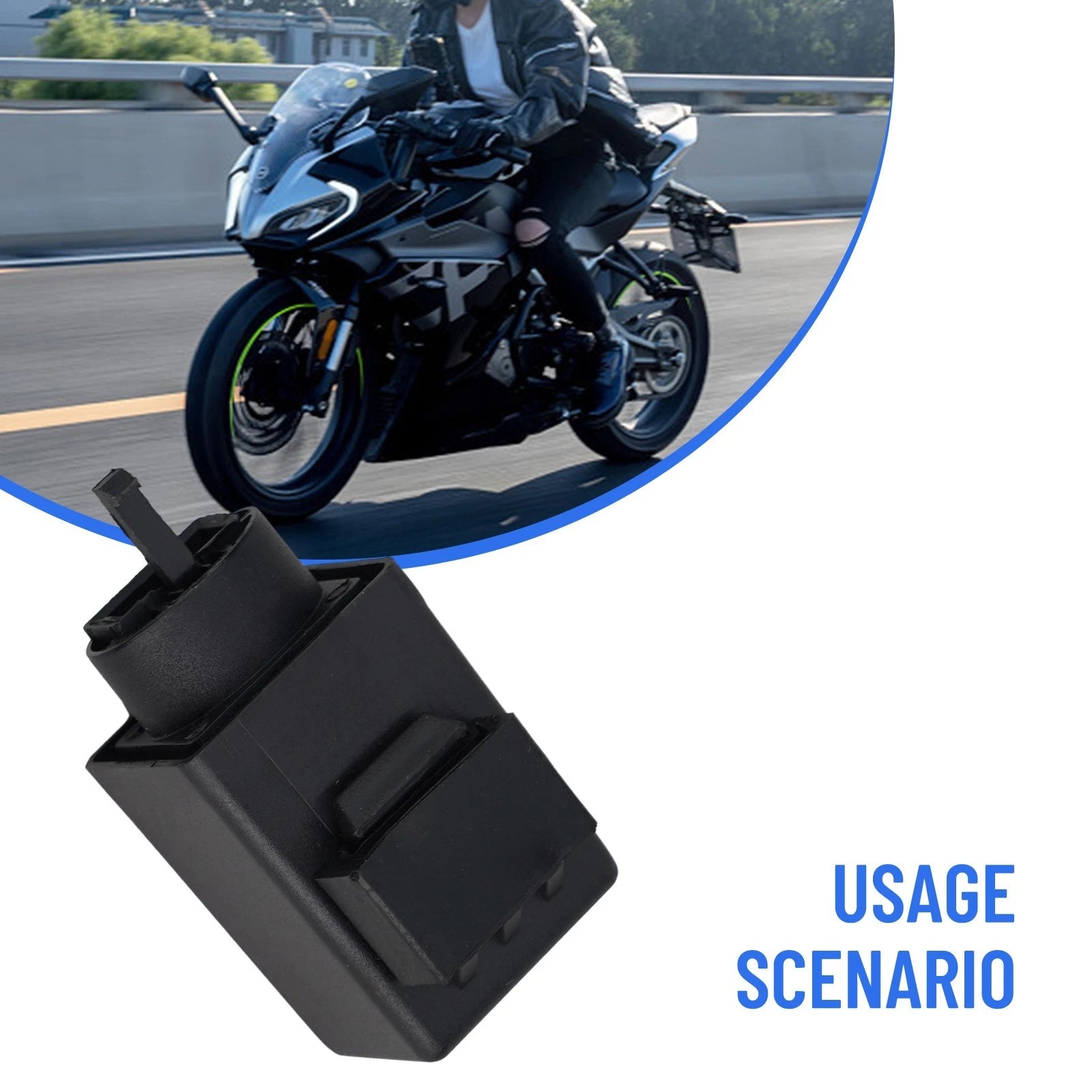 LED Flasher Relay for Motorcycle (12V)