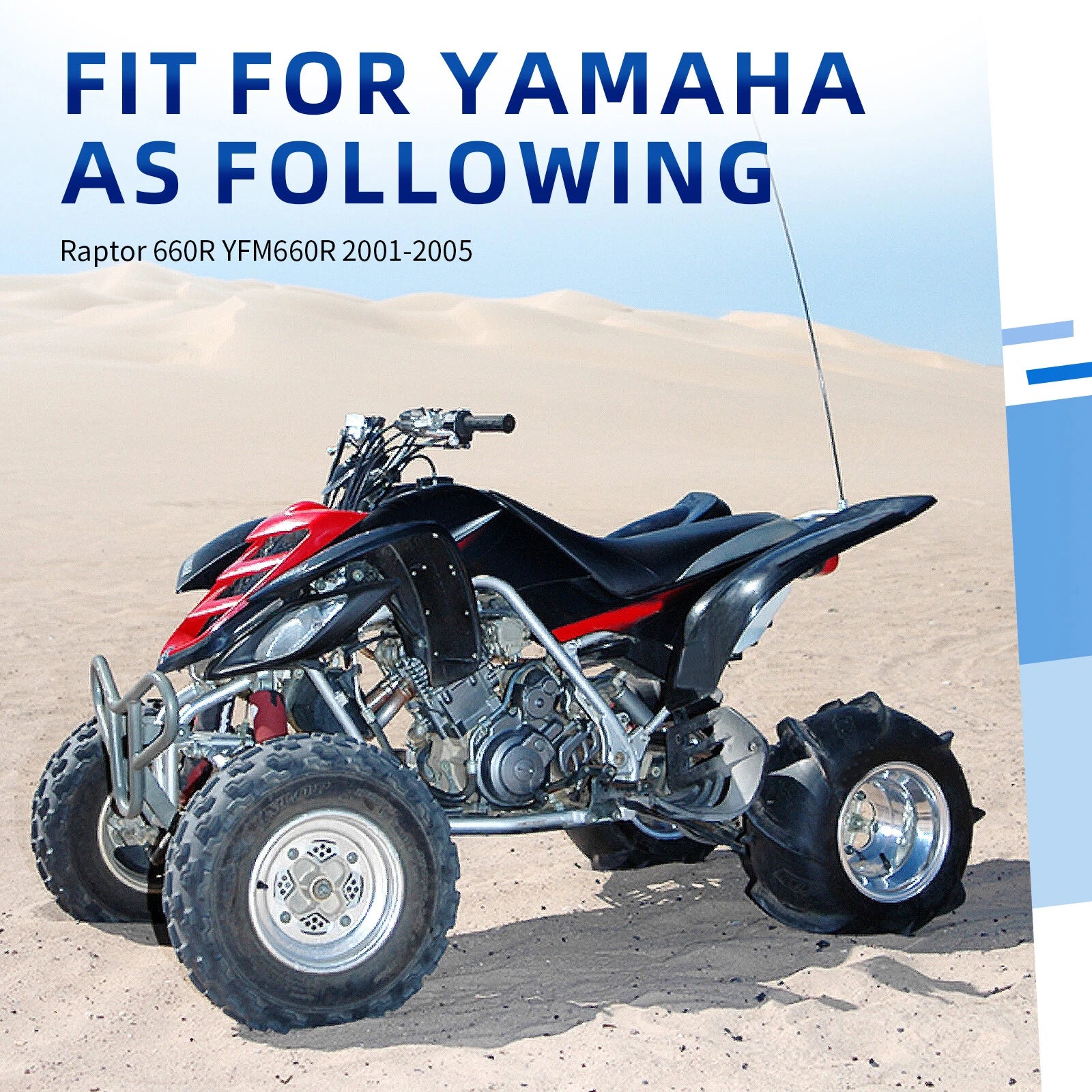 Rear Swing Arm Kit for Yamaha Raptor 660R YFM660R (2001–2005) 5LP-22110-00-00