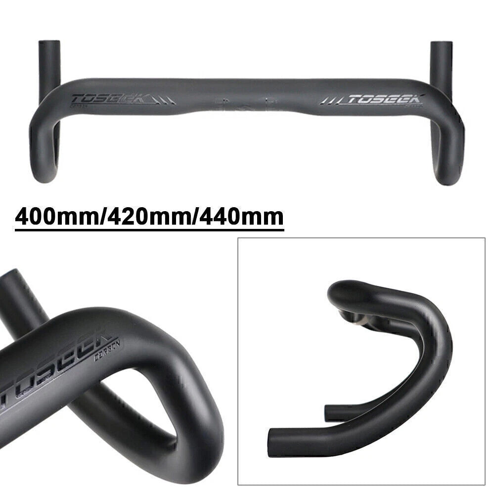 Ultralight Carbon Handlebar for Road Bike 31.8mm (Fits )