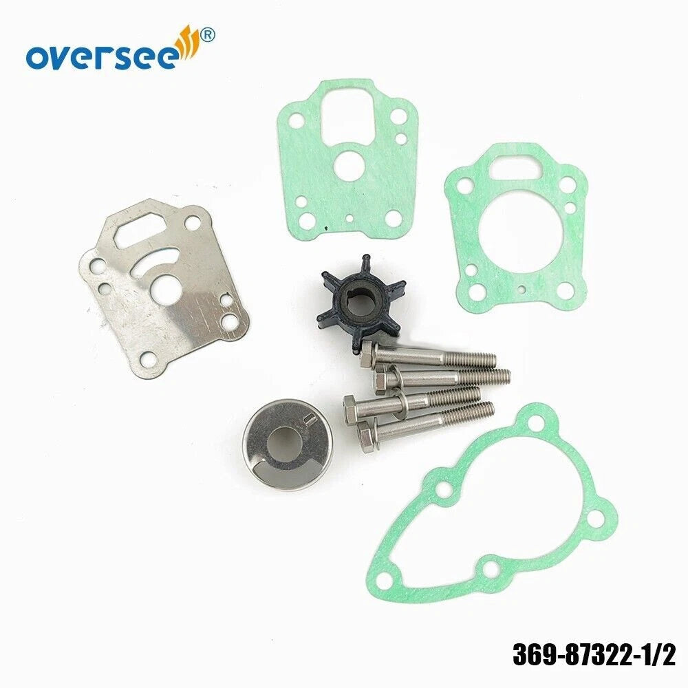 Water Pump Repair Kit for Tohatsu Nissan 4 5HP Outboard (M5BS, 8M0155395)